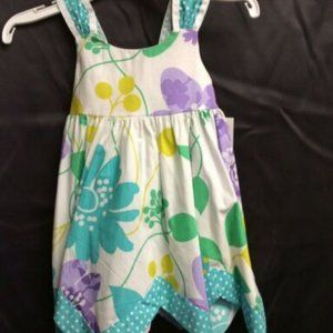 Girls Bonnie Jean dress Toddler Floral Spring 2T purple NWT